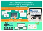 Advanced Excel Training Course in Delhi, 110038, 100% Placement[2024] - MIS Course Noida